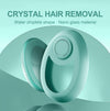 Crystal Hair Eraser - Painless Nano Glass Hair Remover | Magic Reusable Hair Removal Tool for Women & Men | Exfoliating Glass Epilator for Legs, Arms, Back, Chest - Portable & Safe